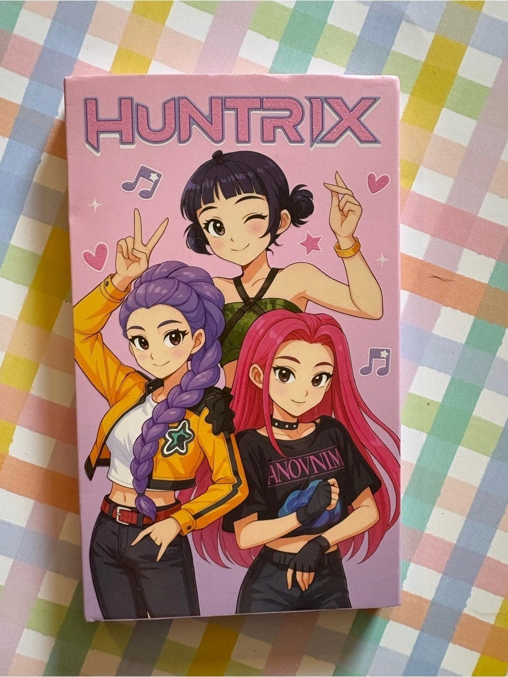 Huntrix Kpop Demon Hunters Huntrix Eyeshadow Palette Eyeshadow Palette Pink &